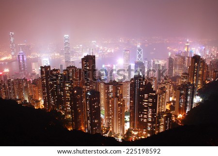 The Peak, Hong Kong island