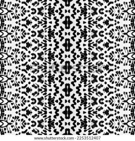 Black Color Bohemian Pattern. Seamless Line Print. Gray Colour Ink Scribble Pattern. Simple Tribal Boho Batik. Seamless Ink Watercolor Repeat. Abstract Design Ikat Pattern. Ethnic Ikat Doodle Brush.