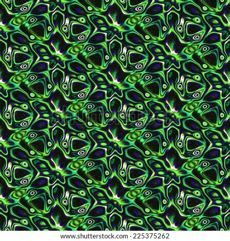 green on dark Background abstract pattern