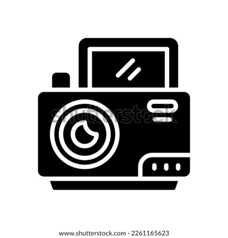 camera icon for your website, mobile, presentation, and logo design.