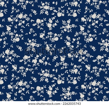 Colorful asian style floral pattern. Floral tapestry pattern with traditional indian style, design for decoration and textiles
