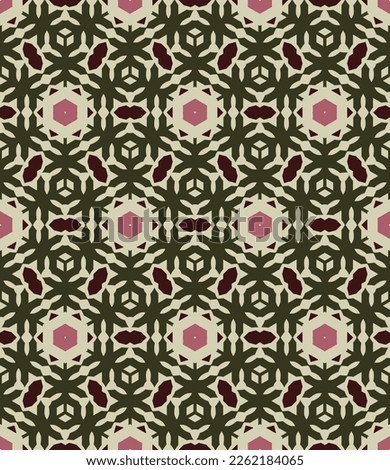 Abstract endless geometric pattern. A seamless background, vintage texture.