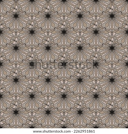 Seamless decorative pattern. Modern background for surface design, web, scrapbook paper. 