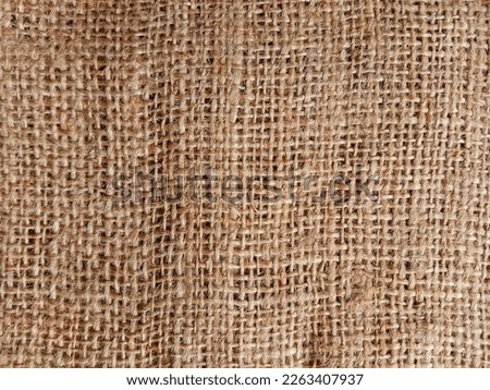surface texture of burlap sheets