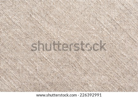 Background of natural linen fabric  