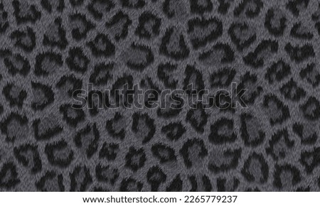 Jaguar, Tiger and panther Fur Pattern Seamless Real Hairy Texture