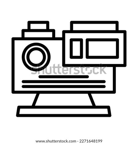 Action Camera Icon Design For Personal And Commercial Use