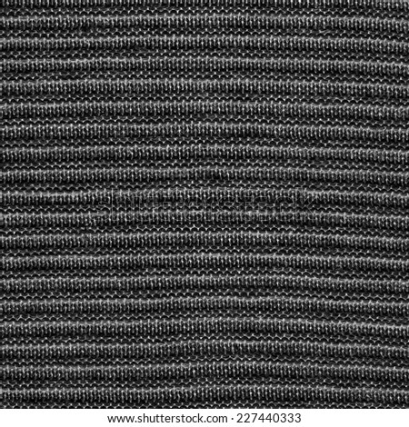 black textile texture closeup. Useful as background