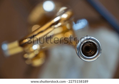 details of musical instruments trumpet guitar saxophone jazz complex usa 