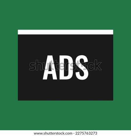 advertising icon vector for business or promotions