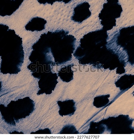Wildlife Art Illustration. Icy Leopard Print Hand Drawn. Gray Digital Cheetah. Chocolate Abstract Leopard Spot. Animal Skin Watercolor. Fabric Drawn Skin. Winter Jungle.