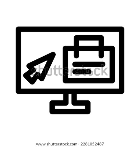 online shopping icon or logo isolated sign symbol vector illustration - high quality black style vector icons
