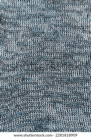 texture and color of the knitting fabric that make from knitting machine