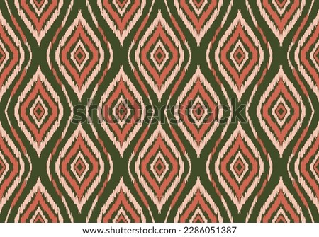 Ikat Pattern Ethnic Geometric native tribal boho motif aztec textile fabric carpet mandalas African American background backdrop illustrations tile paper flower texture fabric ceramic wallpaper