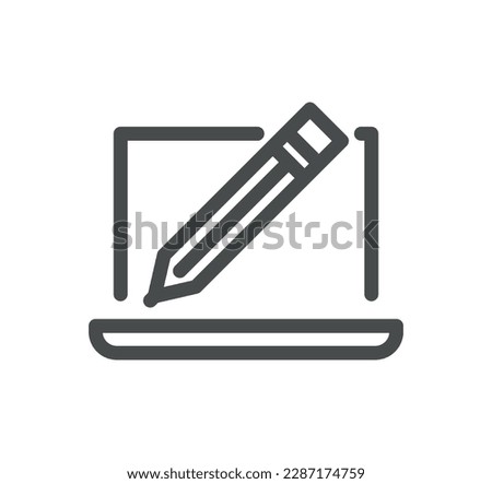 Engineering related icon outline and linear vector.