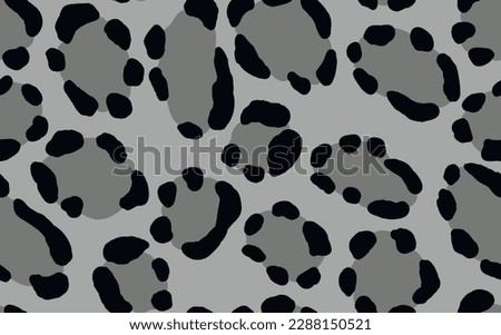 Abstract modern leopard seamless pattern. Animals trendy background. Color decorative vector stock illustration for print, card, postcard, fabric, textile. Modern ornament of stylized skin.