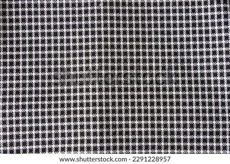beautiful cotton febric seamless black chex texture for background