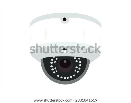 CC TV surveillance icon vector design illustration.White background, security camera, silhouette, icon,This is CCTV 3D Render Illustration Icon, high resolution vecto , isolated on a white background.