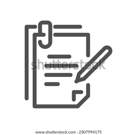 Business people and human resources related icon outline and linear symbol.
