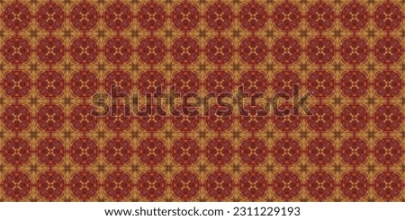 Ethnic pattern, Abstract kaleidoscope fabric design texture or background