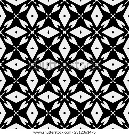 monochrome pattern, Abstract texture for fabric print, card, table cloth, furniture, banner, cover, invitation, decoration, wrapping.seamless repeating pattern. Raster copy of vector file.