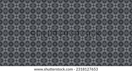 Seamless texture of gray fabric with a pattern of rhombuses