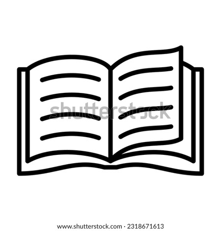 Book Icon Design Vector template Illustration