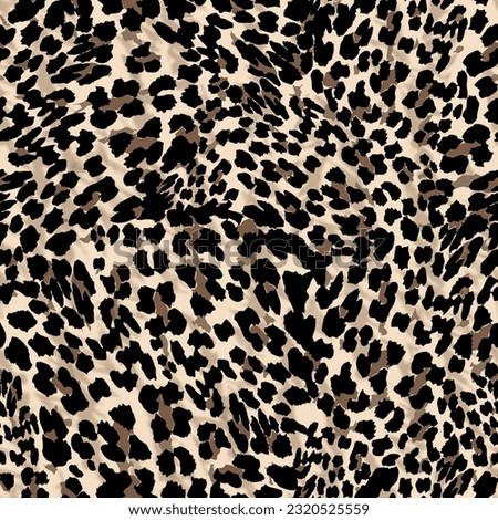 Leopard texture, animal print, african animal fur