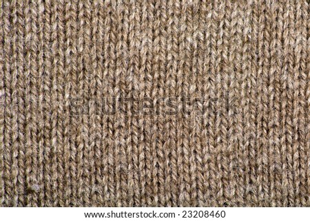 A Texture of a Brown Wool Cloth