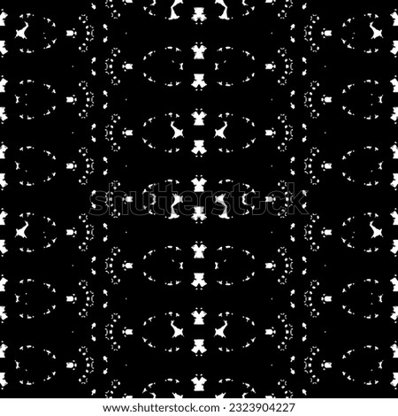 Ethnic Stripe Dark Pattern. Simple Tribal Geo Vector. Black Color Zig Zag Pattern. Seamless Ikat Dark Batik. Black Colour Ink Doodle Pattern. Ethnic Art Scribble Batik. Seamless Art Native Vector