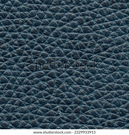 high detailed dark blue leather texture.Can be used as background