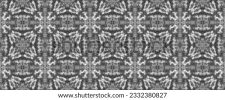 Simple Geometric Pattern. Native Ikat Scribble Brush. Gray Colour Ink Doodle Textile. Abstract Design Ink Pattern. Black Color Tribal Dyed Batik. Abstract Ikat Doodle Carpet. Seamless Line Brush.