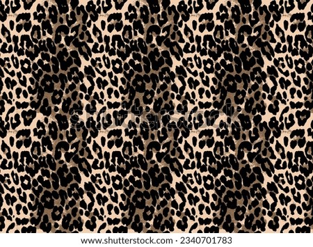Leopard texture, animal print, african animal fur     