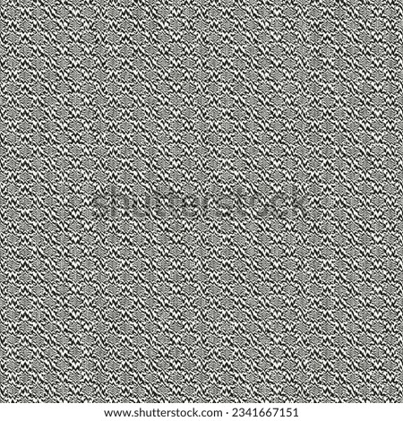 Monochrome Herringbone Textured Micro Lattice Pattern