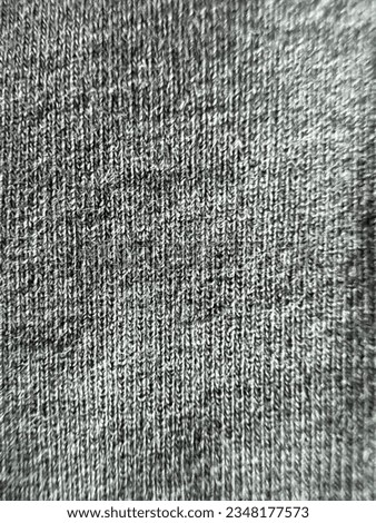 Close up grey cotton detail