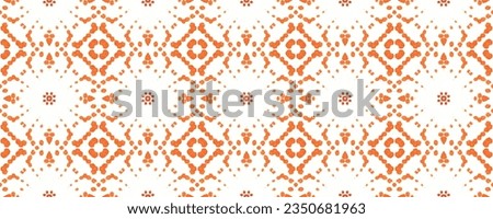 Watercolor Geometric Pattern. Orange Decorative Design. Blocks Pattern. Red Ceramic Tile. Artistic Surface Pattern. Ink Effect Paint Seamless. Red Swimwear Artwork. Psychedelic Geo.