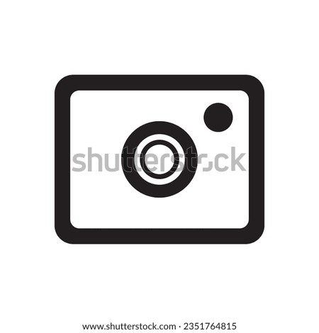 camera photo icon design vector 
