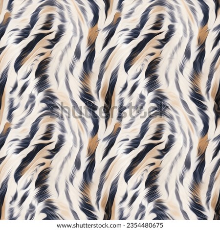 tiger stripes animal skin pattern design