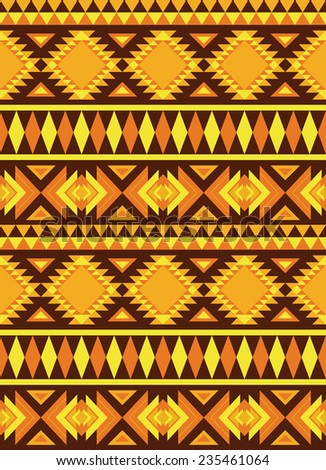 ethnic seamless pattern design. vector illustration