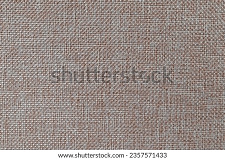 Burlap fabric in a close-up as a background