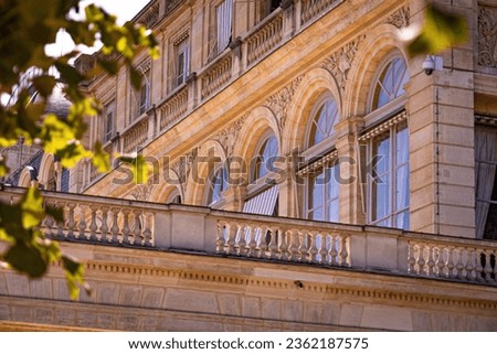 The Royal Paris in Paris located in the Louvre district - travel photography in Paris France