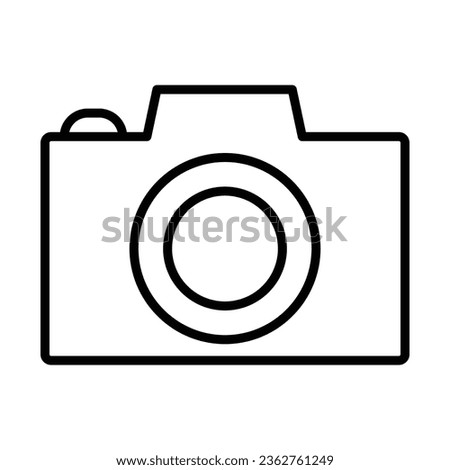Camera icon design for personal commercial use
