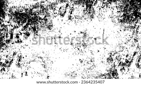 Grunge Background, Rustic Texture Vector Background, Monochrome effecet