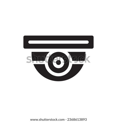 Surveillance Glyph Icon. Surveillance Icon