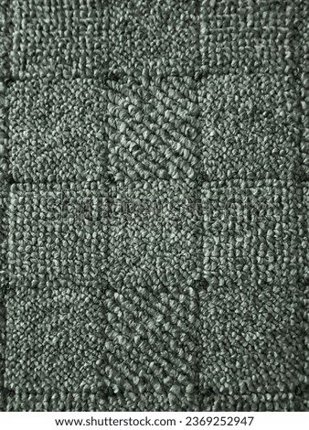 gray carpet background, with checkered lines.  beautiful texture.  Tegal, Indonesia - October 1, 2023