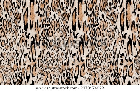 
meter leopard textured textile pattern