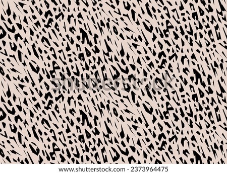 Animal skin pattern seamless. Design for fabric, wallpaper, wrapping, background.