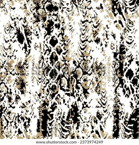 Abstract brush Effect Textured Background. Seamless Pattern.