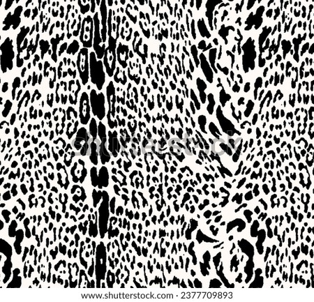 
meter leopard textured textile pattern