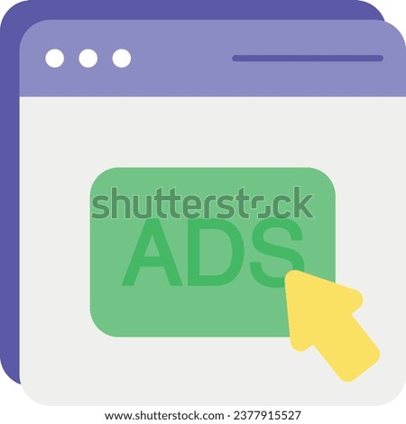 Online Advertisement

flat icon design style 